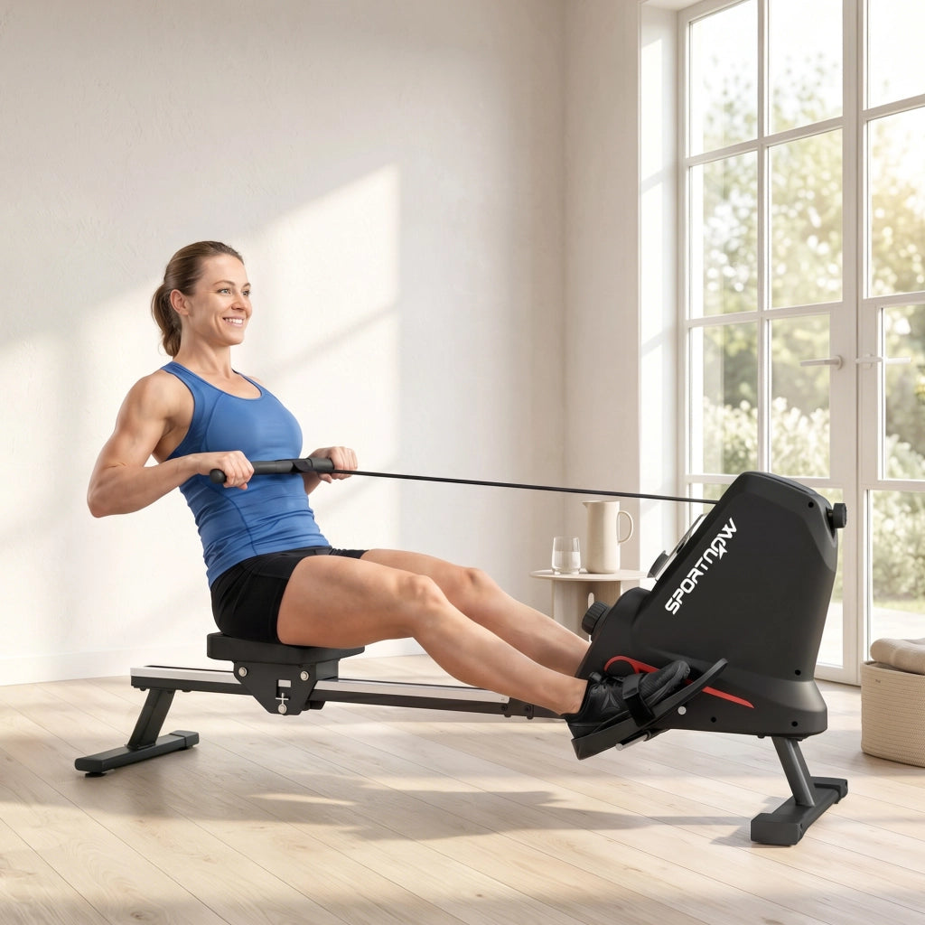 Vogatore Magnetico Silenzioso ¨C zephmum ¨C 16 Livelli di Resistenza con App e LCD Display