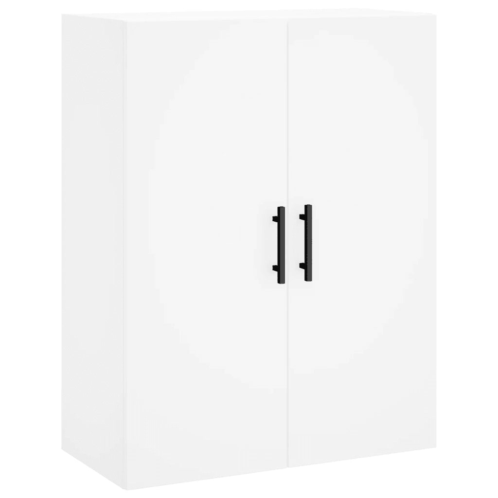 Credenza Bianca 69,5x34x180 cm in Legno Multistrato 3195811