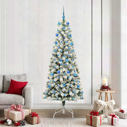Albero di Natale Artificiale con Rami Pieghevoli 210 cm