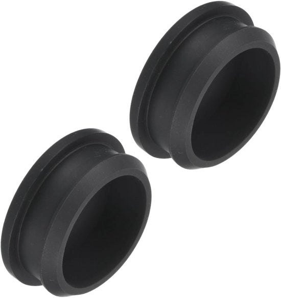 Stoppi siliconici idroimpermeabili da 36,6 mm - Afdichtingspluggen - Calzature di gomma per afdichting - Tipo sommerso - Set da 2 pezzi - Stoppi da gomma