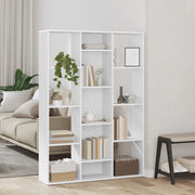 Libreria/Divisorio Bianco 100x24x140 cm in Legno Multistrato 800441