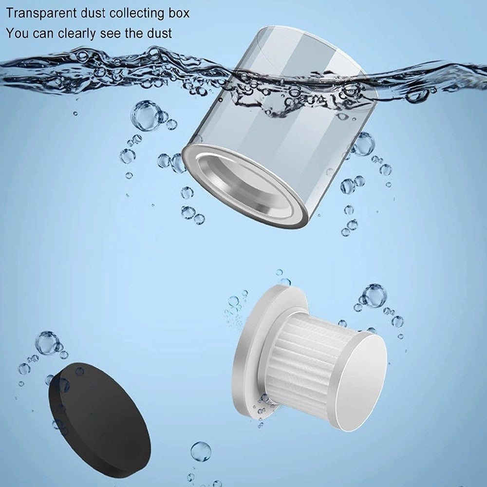 Trade Shop - Aspirapolvere Senza Fili Portatile Ideale Per Tessuti Letto Cuscini Divani Tende -