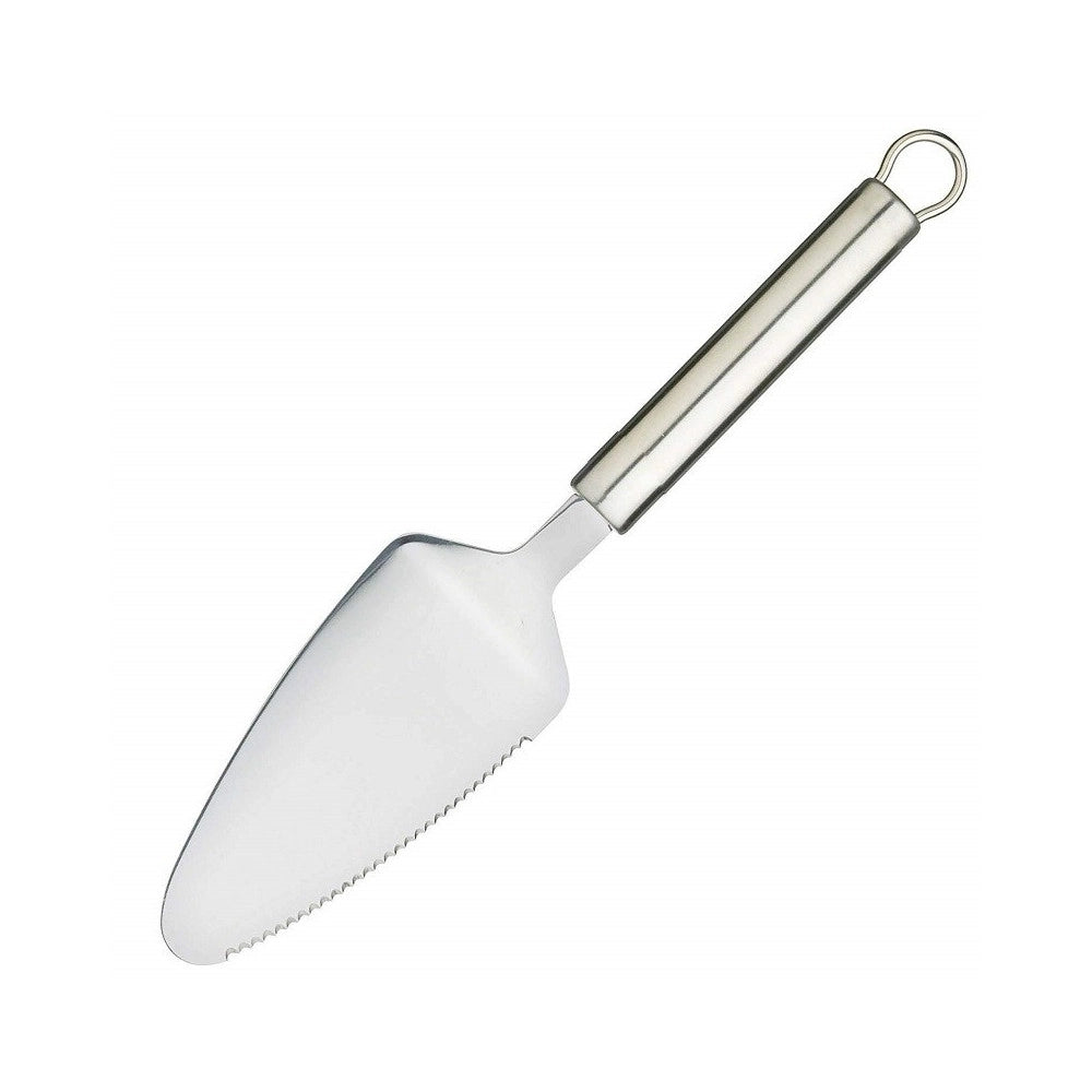 Trade Shop - Spatola Seghettata In Acciaio Alza Fetta Di Torta Per Dolci Cake Design Paletta -