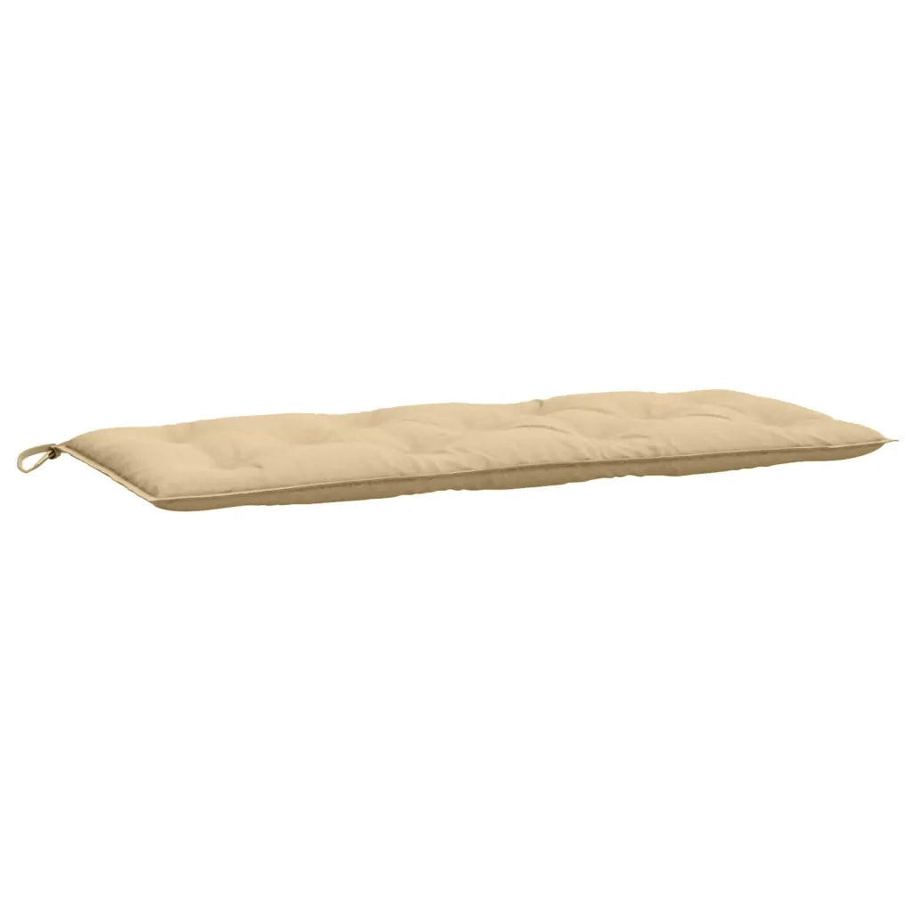 Cuscino per Panca da Giardino Beige Mélange 120x50x7cm Tessuto 4002545
