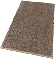 Tappeto Bagno Camera Scendiletto 60x130 cm Puro Cotone Morbido Lavabile Made In Italy Marrone