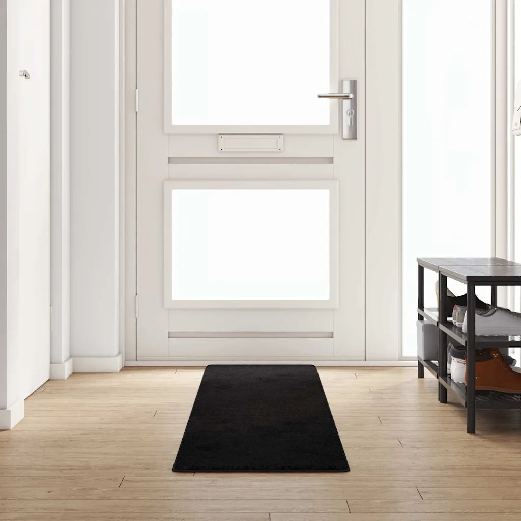 Runner in Moquette | Runner Tappeto Nero 50 x 300 cm 100% Polipropilene Tuft