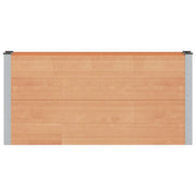 Fioriere | Cassetta per fiori | Letto rialzato da giardino Marrone 150 x 30 x 72 cm