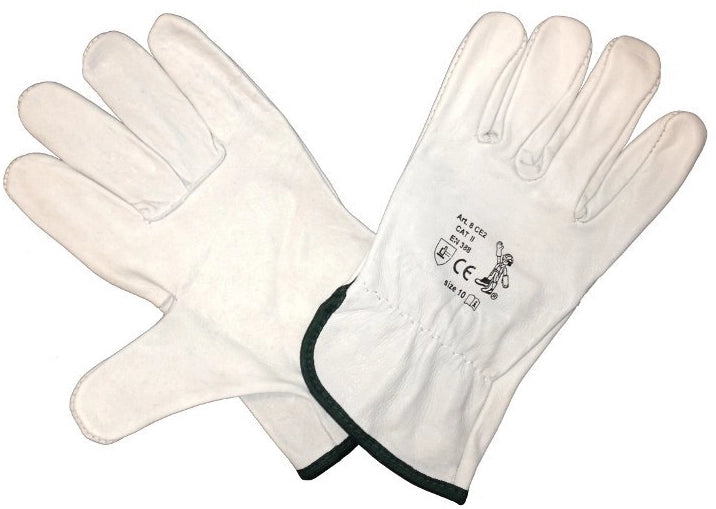 GUANTI IN FIORE BOVINO  tg.11 10.00 paia