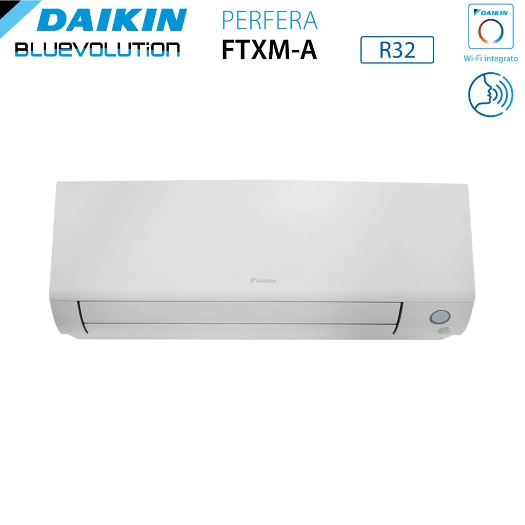 Condizionatore Dual Split Daikin Perfera All Seasons 7+15 con 2MXM50A R-32 Wi-Fi Integrato Garanzia Italiana