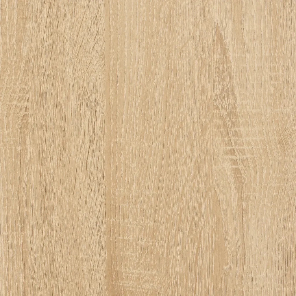 Scarpiera Rovere Sonoma 131x35x50 cm in Legno Multistrato 831849