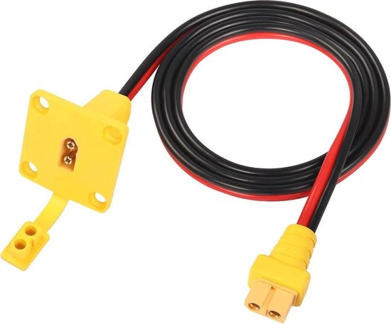 Cavo di adattamento XT60 a XT60 - Cavo di ricarica per pannello solare, e-bike, monitor FPV - 1 m