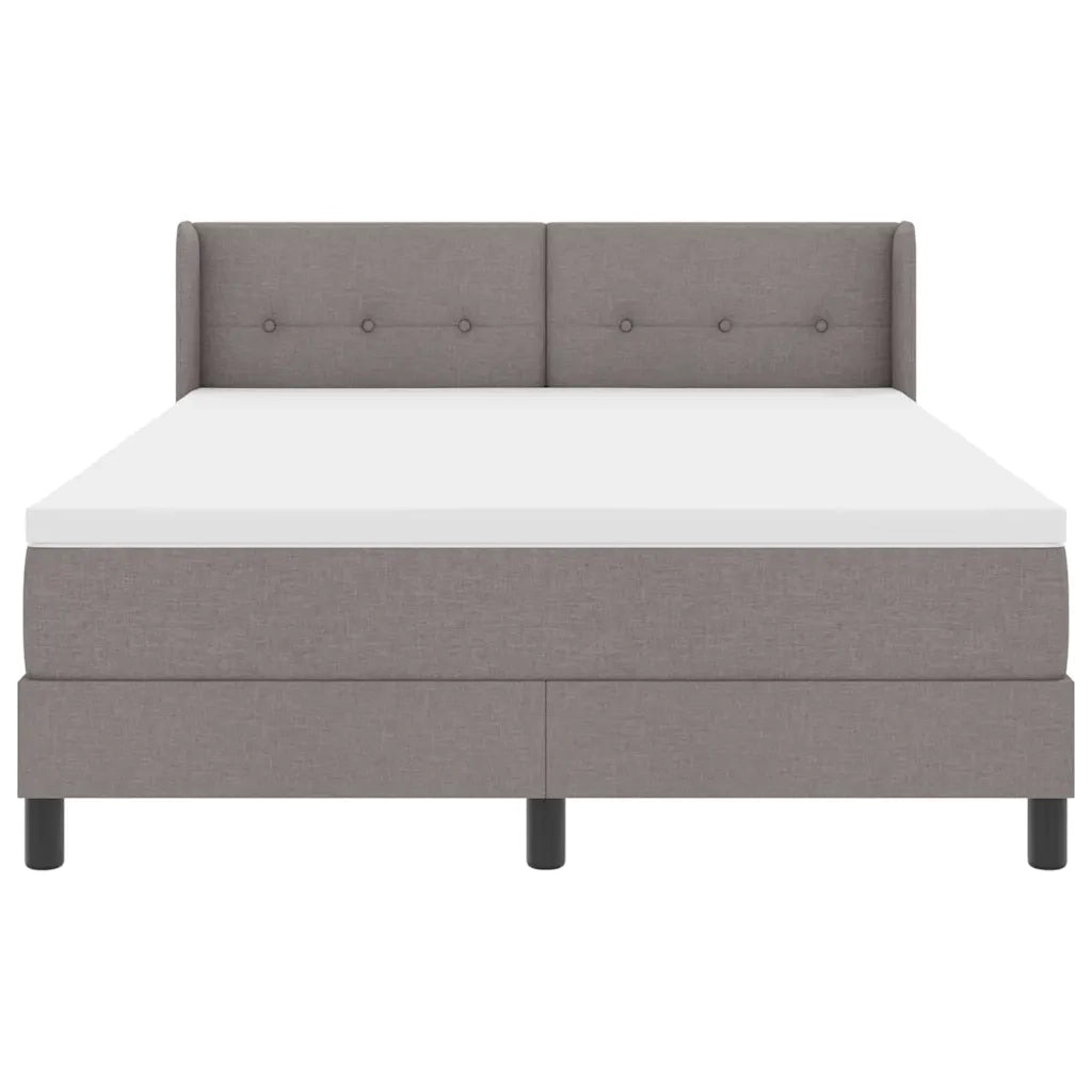 Letto a molle con testiera Talpa 190 x 140 cm Tessuto 3341101