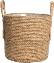Vassoio per piante in vimini - contenitore per piante di salice per piante da appartamento - spazio per lavaggio 25 cm