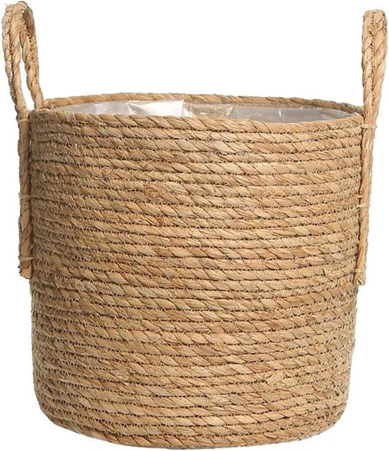 Vassoio per piante in vimini - contenitore per piante di salice per piante da appartamento - spazio per lavaggio 25 cm