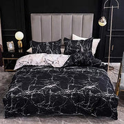 Set di coperte, moderno, copertina geometrica e reversibile con chiusura a zip