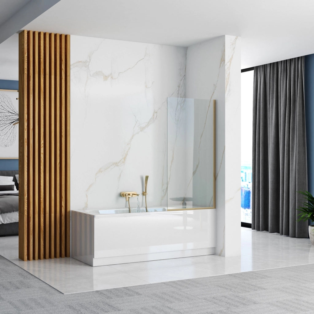 Schermo Vasca Rea Elegant Gold 80