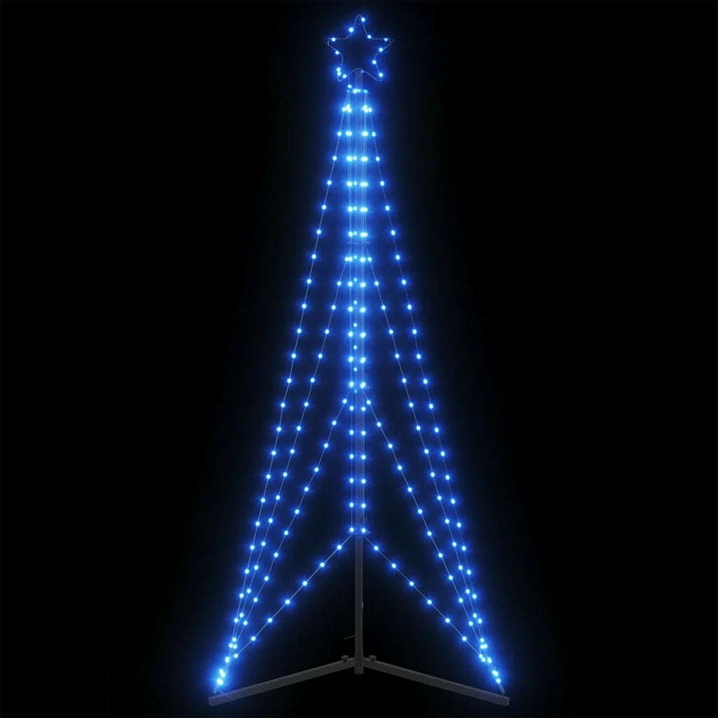 Albero di Natale | Decorazioni natalizie a LED 363 LED Blu 182 cm