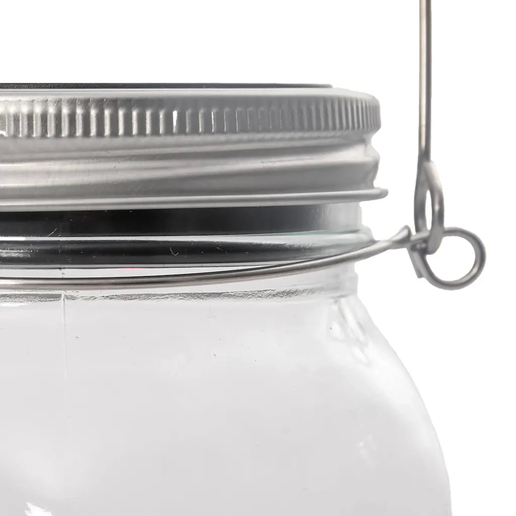 Lampada Solare in Vetro da Esterno 12 pz Bianco Caldo CFW8864008
