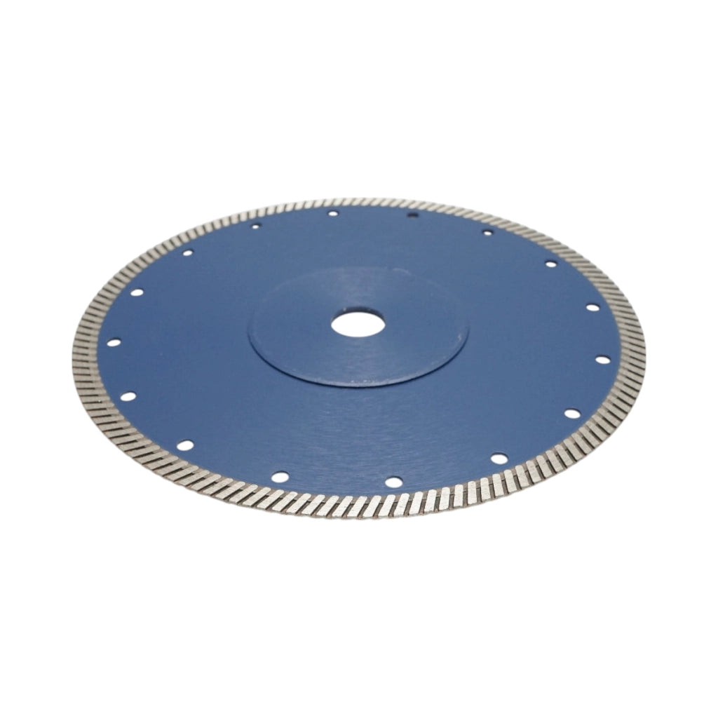 Disco diamantato turbo 230x22,23 mm, segmento 10 mm per piastrelle, maiolica, ceramica dura, marmo, granito Breckner Germany