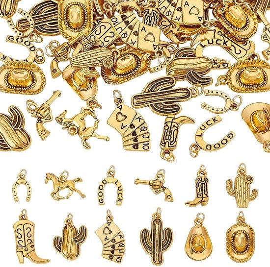 Collezione Western Cowboy Set di Accessori - 72 pezzi per gioielleria