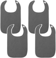 4 pacchi di protezioni per abbigliamento per adulti, slittini riciclabili, lavabili e impermeabili per anziani, protezioni per abbigliamento per adulti, protettori di abbigliamento unisex per madre e padre (grigio)