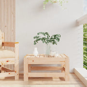 Poggiapiedi da Giardino in Legno Massello di Pino 825485
