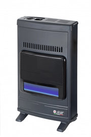 Sicar eco 45 stufa blue-flame a gas metano, installazione a parete o pavimento, fiamma protetta, potenza max 4100 w