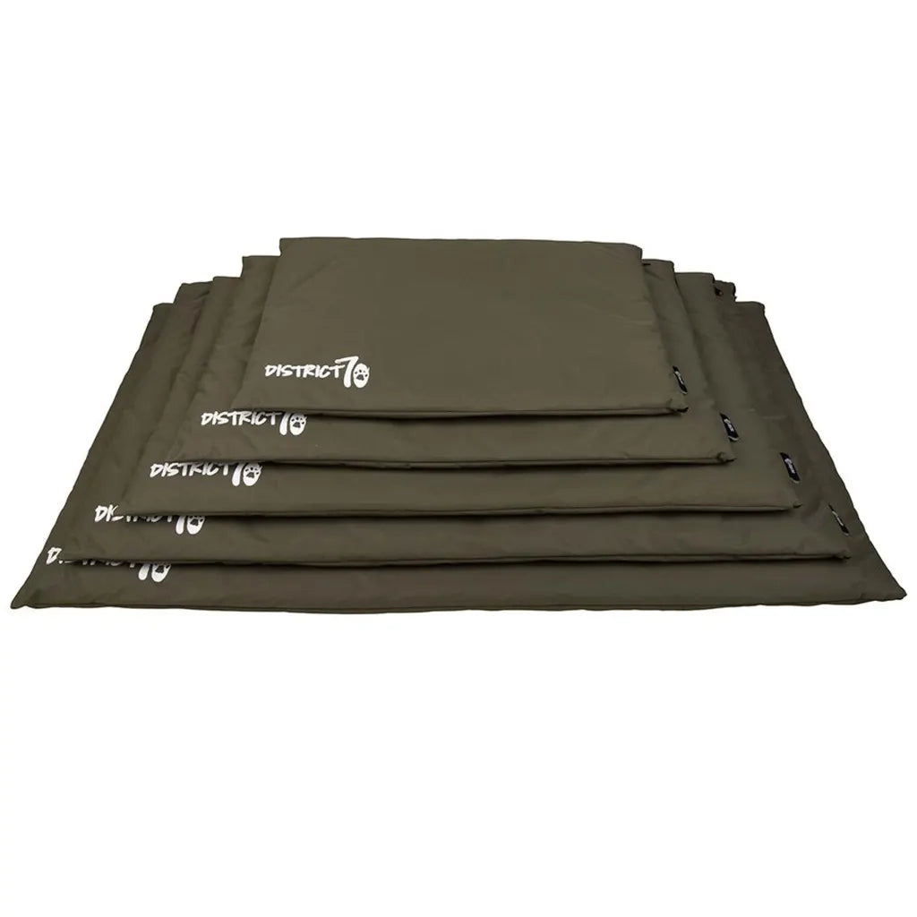 DISTRICT70 Tappetino per Cuccia LODGE Verde Militare XXL 433254
