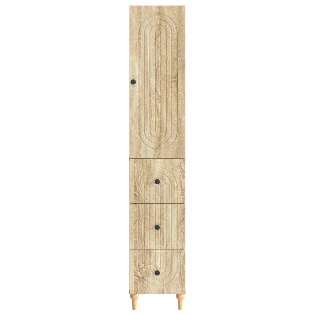 Set di armadi 2 pcs 33 x 34,5 x 90 cm Legno ingegnerizzato 3416468