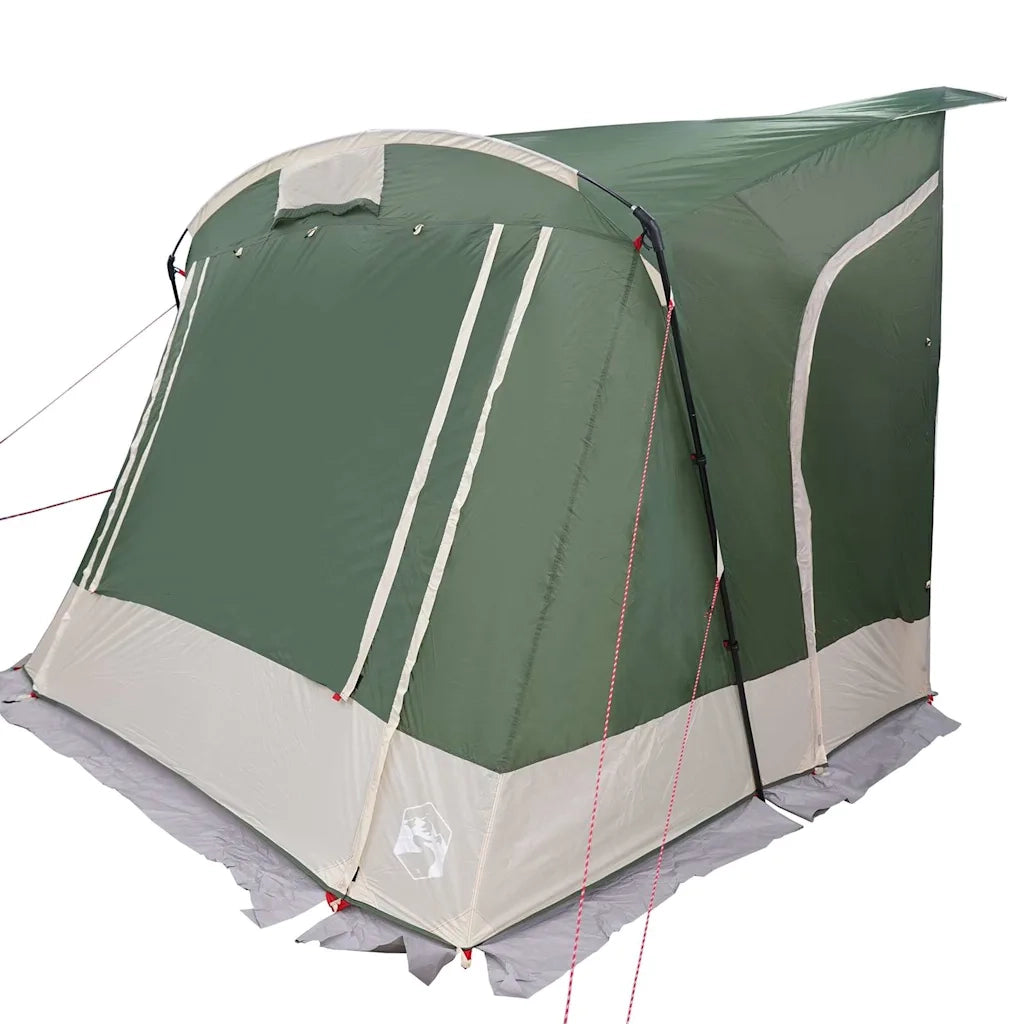 vidaXL Tenda con tetto Verde e Nero 285 x 255 x 245 cm Poliestere