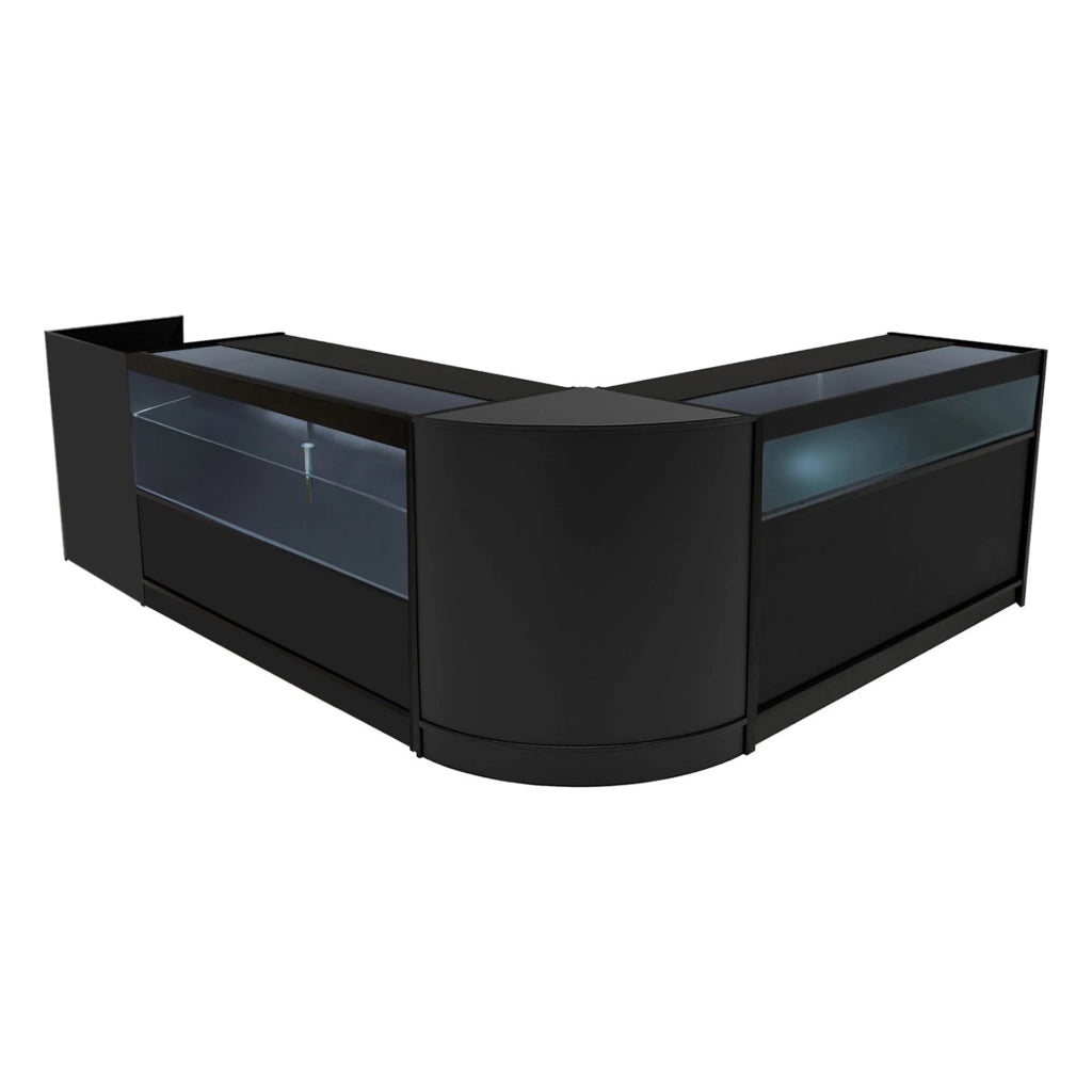 Set Banconi Neri Gravity LED B1500 C1500 CM60 TB60 con Serratura