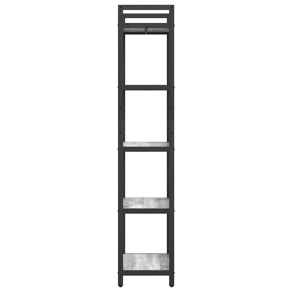 Libreria Grigio Sonoma 56 x 34 x 171 cm Legno multistrato 883865