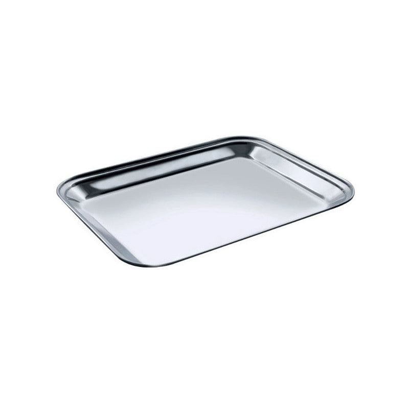 Vassoio Acciaio Rettangolare Cm 30X23 Salvi