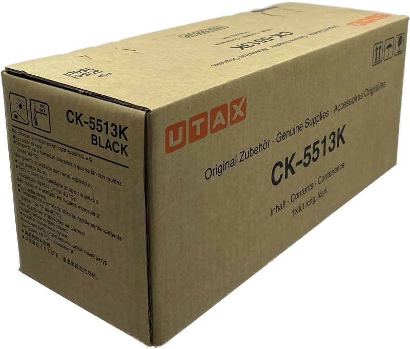ORIGINAL Utax toner nero CK-5513K 1T02VM0UT0 ~12000 Seiten