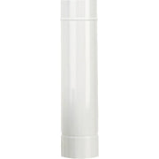 TUBO PORCELLANATO D 13 X H  50CM BIANCO CLASSIC- 6,0 pz