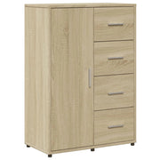 Buffet credenza cassettiera armadio mobile contenitore organizer cucina soggiorno rovere Sonoma 60 x 31 x 84 cm legno ingegnerizzato marrone 02_0031597