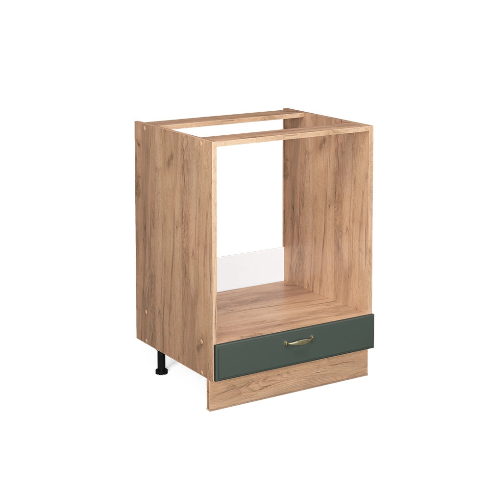 Vicco Mobile per forno da incasso Verde-oro Country House 60 cm senza piano di lavoro
