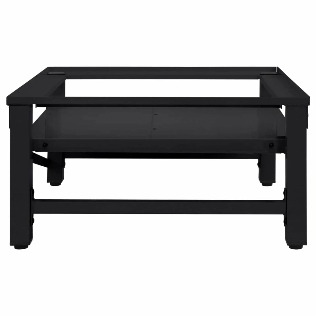 Pedestallo per Lavatrice Nero 62 x 60,5 x 32,5 cm Acciaio 42022040