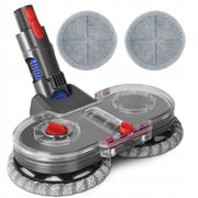 Spazzola Mop per Aspirapolvere compatibile con Dyson V7 V8 V10 V11 V15 – Multifunzionale, 160 RPM, 2 Panni Lavabili