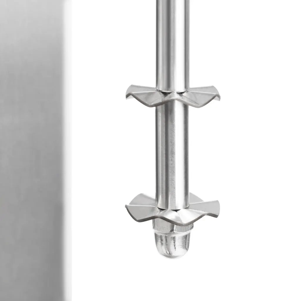 Frullatore per Milkshake con Tazza Doppia in Acciaio Inox 2 L 51086
