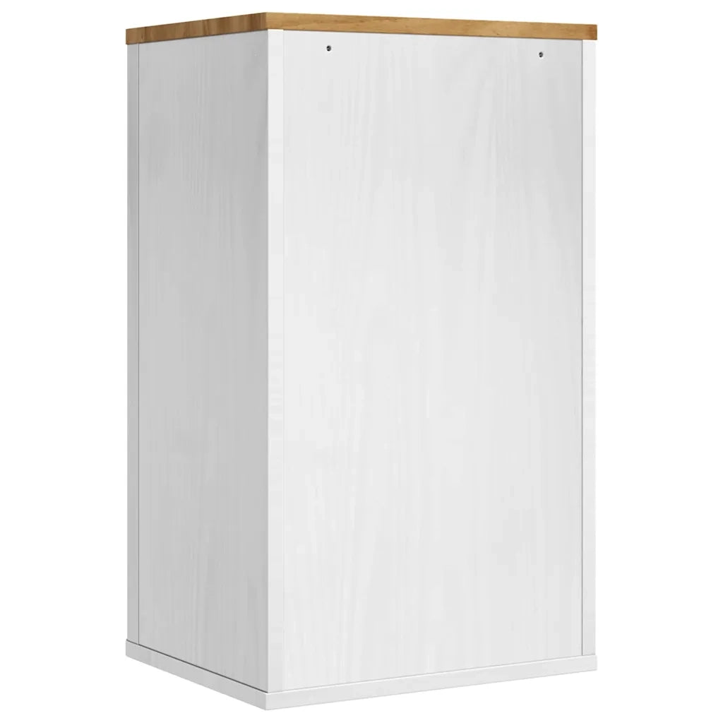 Armadio da bagno a muro con porta FLORO Bianco 35 x 30 x 60 cm 42011236