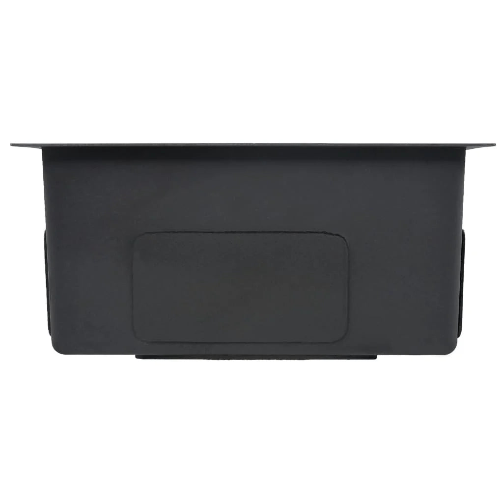 Lavello da cucina fatto a mano con filtro 44 ​​x 29 cm acciaio inox 02_0002361