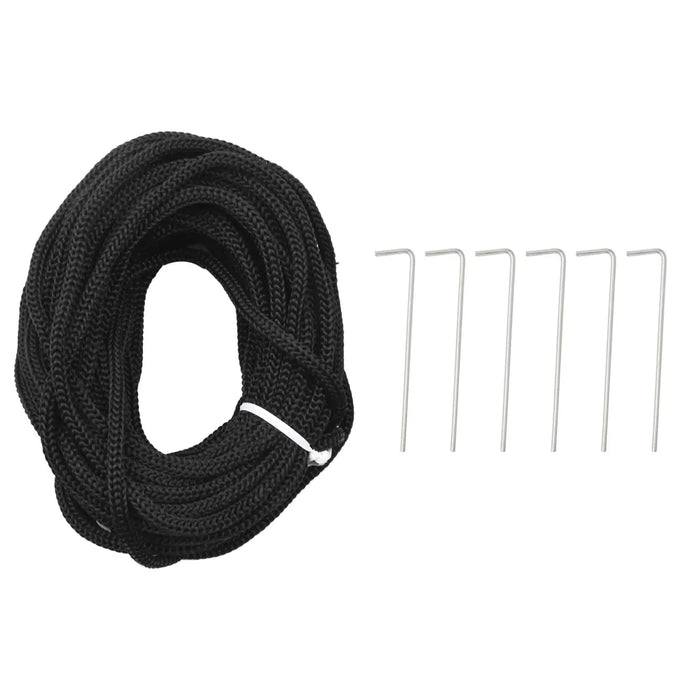 Albero di Natale Pennone Bianco Freddo 108 LED 180 cm 343519