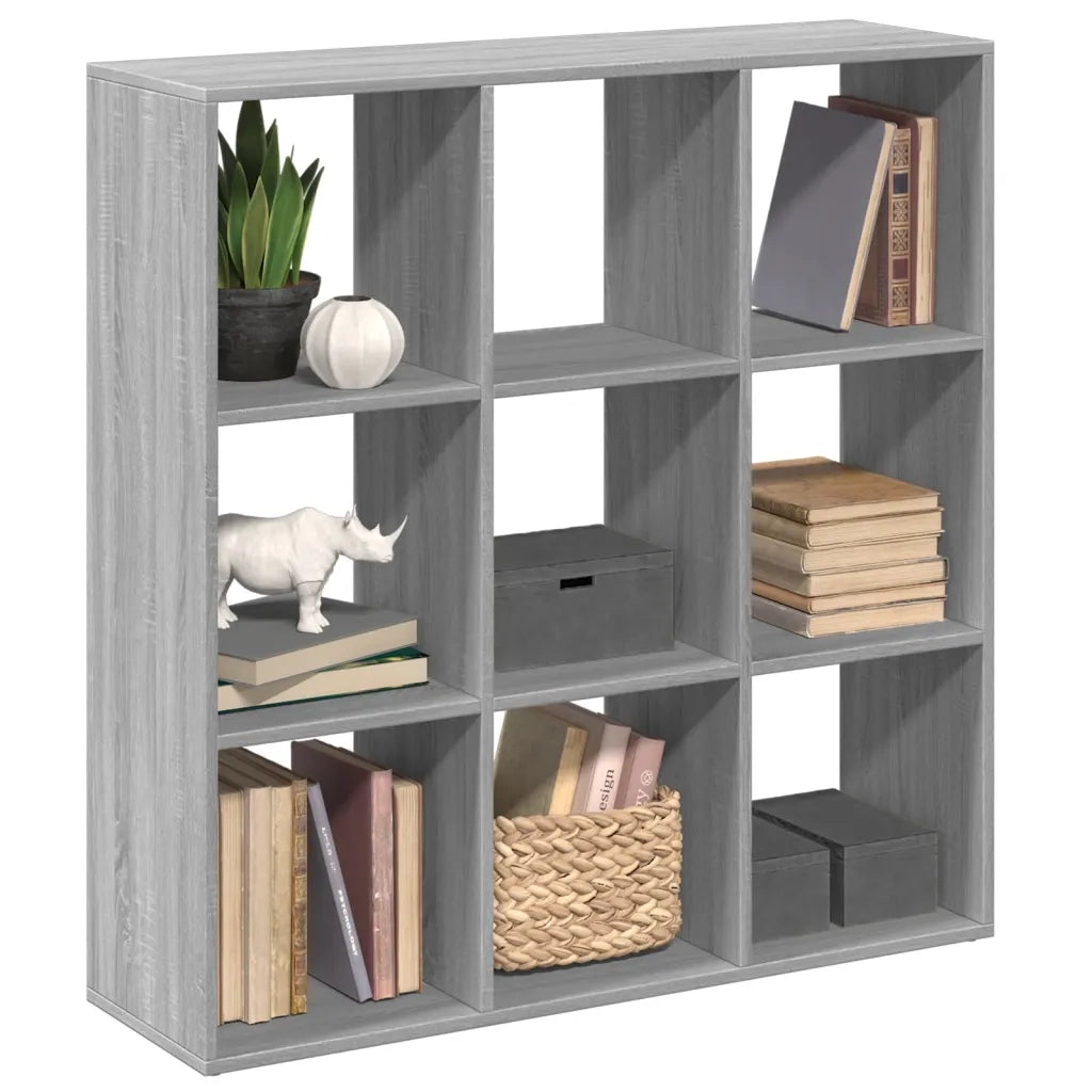Libreria Divisorio Grigio Sonoma 102x29x103,5 cm in Truciolato 858044