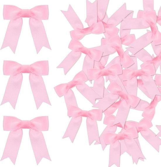 50 pezzi di nastri rossi in grosgrano da 3 polliche per decorazioni natalizie e pacchi regalo