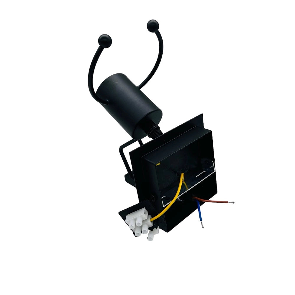 Applique Lampada da parete moderna con attacco E27 forma Omino Nero che salta
