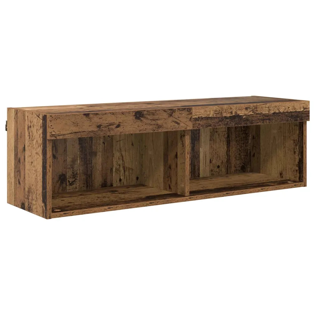 Mobile Porta TV con LED 6 pz-Credenza per TV Legno vecchio 122556