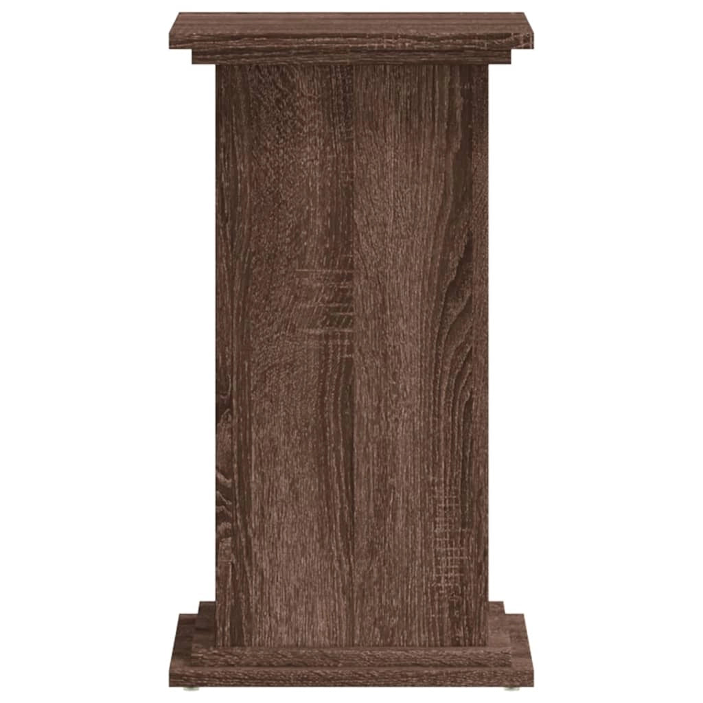 Portavasi mobiletto per fiori 33 x 33 x 60 cm legno ingegnerizzato marrone 02_0045150
