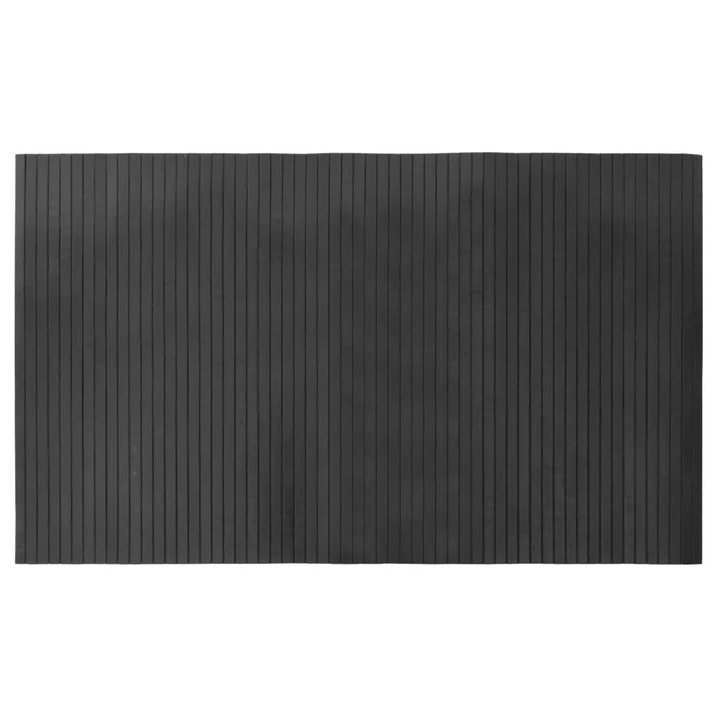 vidaXL Tappeto Rettangolare Grigio 60x100 cm in Bambù