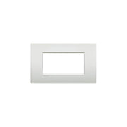 Lnc4804Pr Placca Air 4 Moduli Bianco Perla Livinglight